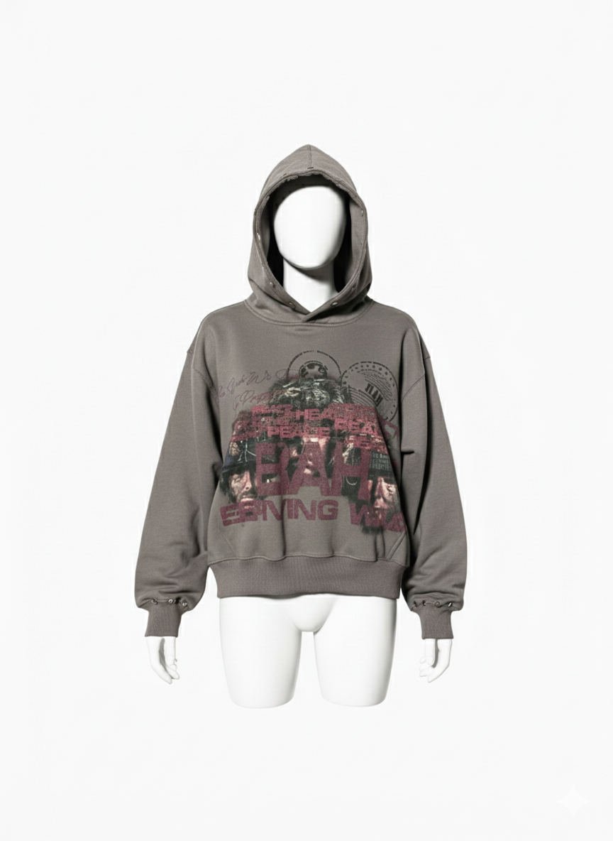 War Hoodie (Smoke Grey)