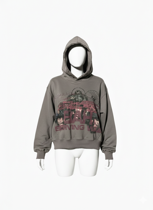 War Hoodie (Smoke Grey)