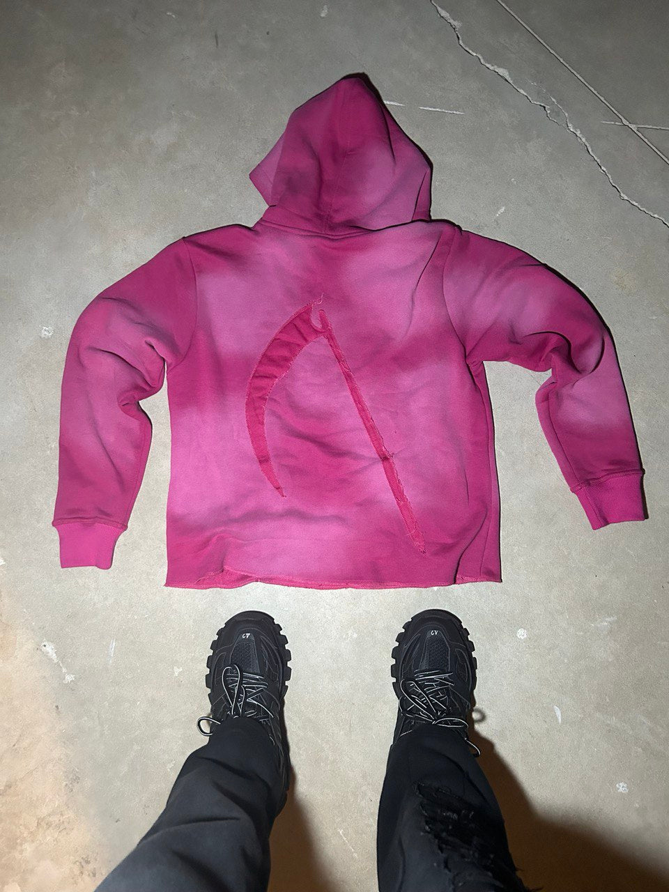 BLACK "BAH REAPER" HOODIE